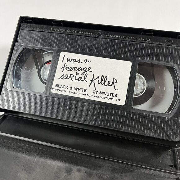 I Was a Teenage Serial Killer VHS TAPE Sarah Jacobson Rare Cult Underground - Picture 4 of 5